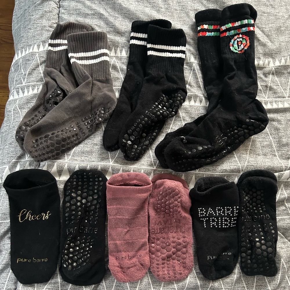SOLD Pure Barre Socks